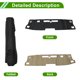thumbnail image 4 of Cubierta de Tablero Unique Bargains para Chevrolet Colorado 2023-2025 Alfombrilla de Cubierta de Tablero de Cuero Sintético Negro 1 Pcs, 4 of 7