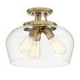 thumbnail image 5 of Savoy House Octave Ceiling Light in Warm Brass, 5 of 5