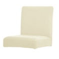 thumbnail image 3 of Funda para silla de oficina sólida, multicolor, resistente al desgaste, muebles de oficina para las cuatro estaciones, Protector exterior, funda giratoria blanca AweSitey HA012491-08, 3 of 5