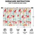 thumbnail image 2 of Blackout Kids Curtains,Pioneer Flower Childrens Insulated Curtains Set Of 2,Bedroom Essentials,Toddler Room Decor 42x54in(106x137cm), 2 of 4