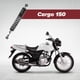thumbnail image 3 of Amortiguador trasero para moto negro, 3 of 5