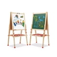 thumbnail image 1 of Pizarron Infantil Doble Cara Blanco/Verde Caballete Ajustabl Marthing Pizarrón Infantil de Madera Doble Cara 45x45 cm,Caballete Ajustable 72-115 cm, Magnético, con Accesorios, Pizarrón Educativo, 1 of 10