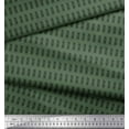 thumbnail image 2 of Soimoi Green Poly Georgette Fabric Buildings Architectural Print Fabric by the Yard 52 Inch Wide, 2 of 3