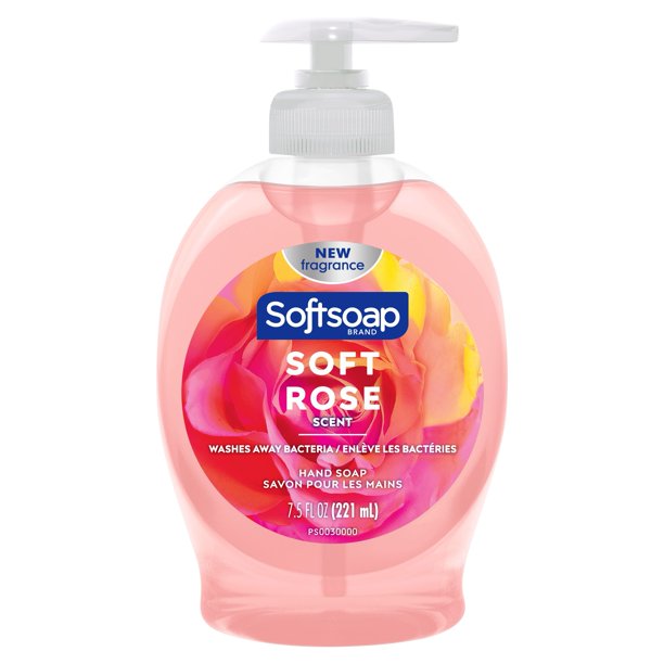 Softsoap Liquid Hand Soap Pump, Soft Rose 7.5 Fluid Ounce