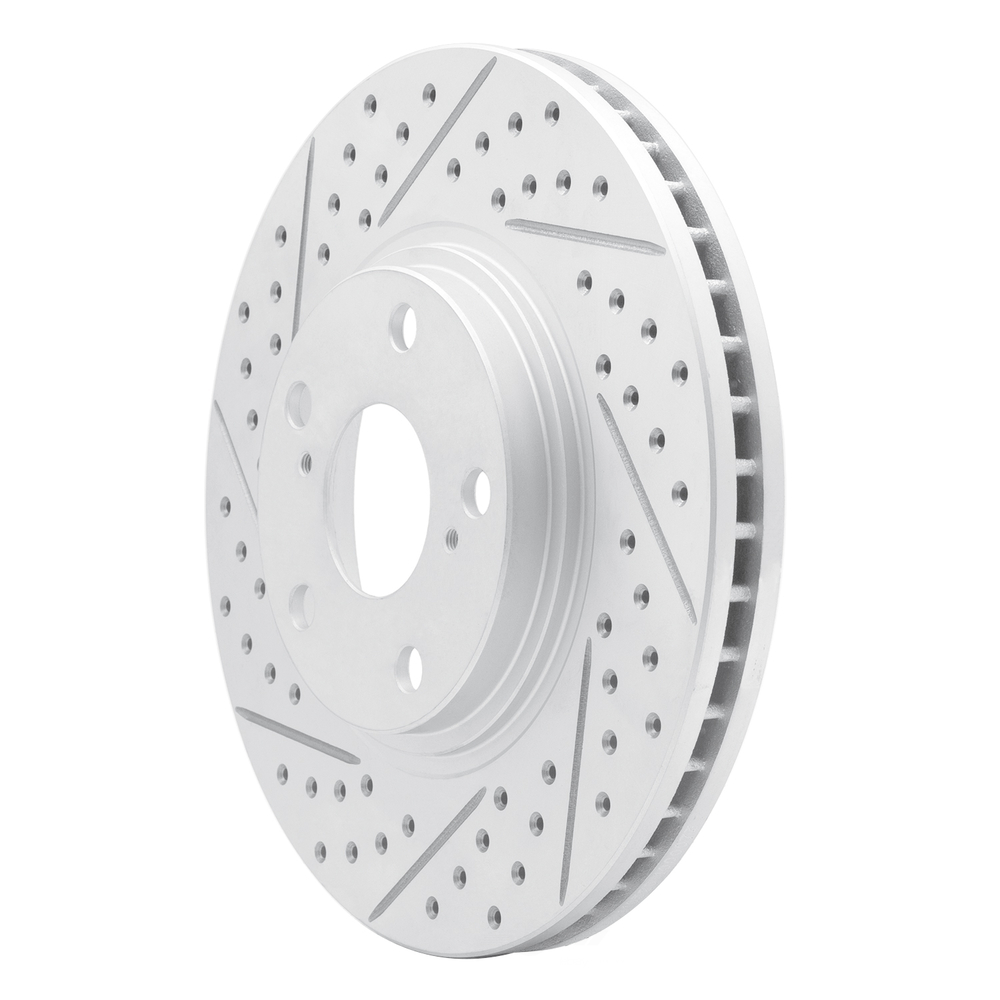 Dynamic Friction Company 830-76055L DFC Geoperformance Rotor - Drilled and Slotted