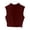 Wine, variant on Ticikt Detachable Stand Collar Sleeveless Pullover Underwear Collar Turtleneck False Collar Half Blouse Dickey Collar,Color:Pink