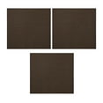thumbnail image 1 of Furnish My Place Modern Indoor/Outdoor Commercial Solid Chocolate Rug, Modern Area Rug, Baby Nursery Mat, Pet-Friendly Carpet for Living Room, Playroom, Made in USA, 2' x 2' Square - Set of 3, 1 of 6