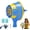 Blue, variant on Handheld Toy Air Cannon, Air Cannon Gun | Single Shot Air Cannon Toy, Handheld Air-Powered Blowing Gun, Battery-Free Outdoor Toys(Pink)