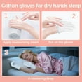 thumbnail image 6 of 12 Pair White Cotton Gloves for Eczema, Dry Hands, Moisturizing, Inspection, Coin Handling and Jewelry, 6 of 7