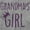 Heather, variant on Grandmas Girl Princess Granddaughter Bodysuit Jumper Girls Infant Baby Brisco Brands NB