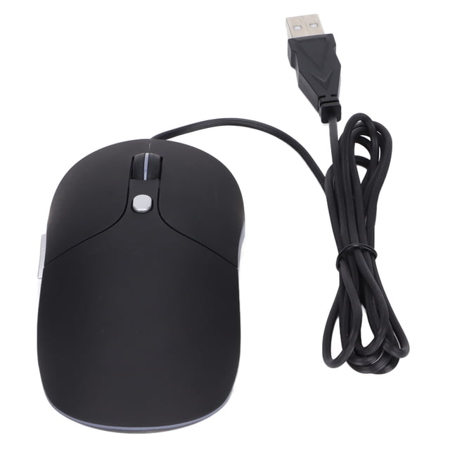 QIILU Gaming Mouse Colorful Lights Matte Texture Smart Connection 4 Speed Optical Engine Wired Mouse,Wired Mouse,PC Gaming Mice