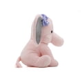 thumbnail image 2 of KINREX Stuffed Elephant Animal Plush Toys For Baby, Boy, Girls Great For Nursery, Room Decor, Bed Pink Measures 9 Inches, 2 of 4