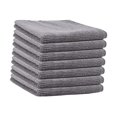 thumbnail image 1 of simhoa 7 Pieces Microfiber Cleaning Cloth Dishtowels Fast Drying Dishcloth Cleaning Rag Gray, 1 of 8