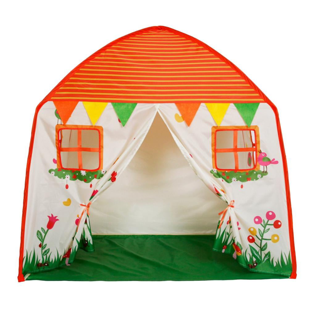 Details about   Princess Castle Foldable House Indoor/Outdoor kids Play Tent for Girls Mushroom 