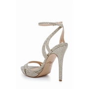 Jewel Badgley Mischka Arianna Shimmering Platform Stiletto