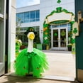 thumbnail image 7 of St Patricks Day Decorations Porch Goose Clothes, 20 in Yard Statue Clothes in Christmas Tree , Weather-resistant Plastic Attire for Outdoor Garden Front Door Decor A, 7 of 7