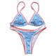 thumbnail image 2 of Gibobby Bañador de Bikini Bikini sexy 2023 Traje de baño Mujer Traje de baño Push Up Bikini Set Tanga Traje de baño brasileño Ropa de playa(Azul,M), 2 of 4