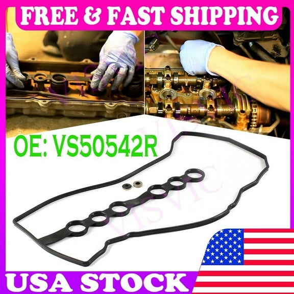 Valve Cover Gasket Set for 2003 - 08 Toyota Matrix 1.8L Engine ## VS50542R