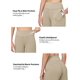 thumbnail image 5 of Pantalones de yoga Willit, vestido de pierna ancha, bolsillos de trabajo, cintura alta, 5 of 7