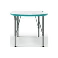thumbnail image 2 of Tot Mate Versa Kid's School Desk Adjustable Height Table, Short Size, Ocean, 14 - 23" H, Large Curve, 2 of 5