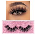 thumbnail image 1 of FOXESJI maquillaje pestañas de visón esponjosas suaves pestañas postizas completas pestañas postizas gruesas extensión de pestañas tenues pestañas de visón 3D naturales Tan Jianjun unisex, 1 of 2