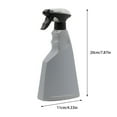 thumbnail image 3 of Rbaofujie Hand Button Gray Spray Bottle Car Lotion Detergent Spray Bottle 500ml, 3 of 7