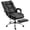Black, variant on HOMCOM Executive Office Chair, Pet-Friendly Leather Computer Chair, Beige