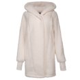 thumbnail image 6 of Unisex Jill Martin Cream NBA Breast Cancer Awareness Oversized Hooded Lounger, 6 of 6