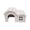 White, variant on Walbest Hamster House Small Pet Habitat Hide Place, Fitness Circle, Rainbow Bridge, Swing, Seesaw Suitable for Gerbils, Purple Mouse Chewing Toys, Hamster Cage Accessories