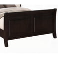 thumbnail image 5 of Elegant Cappuccino Queen Bed for Transitional Bedroom, 5 of 7