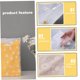 thumbnail image 5 of Bolsas reutilizables, 25 unidades, bolsas organizadoras de equipaje, 15,75x11,81 pulgadas, patrones de margaritas, bolsas transparentes para hospital, bolsas organizadoras, 5 of 5