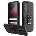 thumbnail image 1 of [PST] Samsung Galaxy A15 Ring Case, Dual Layers Heavy Duty Magnetic Hard Kickstand Case with Ring Stand, 1 of 5