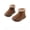 Brown, variant on Baby Boots Toddler Girls Winter Boots Zipper Warm Snow Boots Toddler Shoes Size 1T-4T Khaki