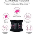 thumbnail image 2 of DREAM SLIM Waist Trainer Belt Women Slimming Sauna Women Trimmer Belly Band Sweat Sports Girdle Belt, 2 of 6