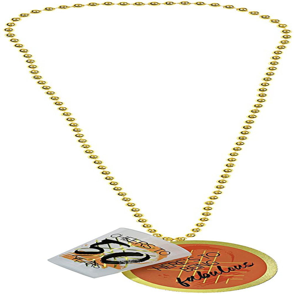Pavilion Gift Company 50th Birthday Shot Glass Necklace, 1.75 Oz, Orange -  Walmart.com