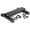 BLACK-high(Resistance band), variant on Steel Raise Block - Heavy Duty Stretch Platform for Seated & Standing Raises, Extension, Dumbbell Raise & Strength Equipment for Gym