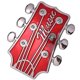 thumbnail image 3 of Accesorio de guitarra jinwen Hebilla de cinturón de vaquero rojo, 3 of 8
