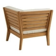thumbnail image 4 of Linon Stonehill Outdoor Corner Chair, Natural/Antique White, 4 of 8