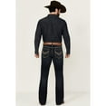 thumbnail image 3 of Cody James Men's Night Ranger Wash Wyatt Slim Bootcut Stretch Denim Jeans Dark Wash 38W x 36L  US, 3 of 4