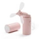thumbnail image 1 of Rechargeable handheld fan [fast cooling] Small portable fan [30 working hours] Battery powered fan with USB Mini fan Makeup pocket Camping Outdoor, 1 of 4