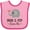 Pink and Fuchsia, variant on Inktastic Mimi and Pop Love Me Grandchild Boys or Girls Baby Bib