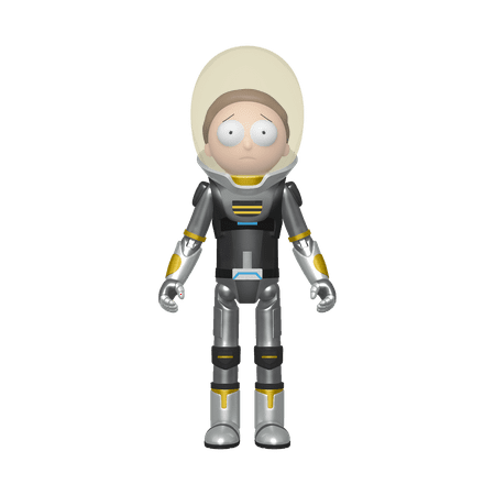 Walmart Exclusive Funko Action Figure: Rick & Morty - Metallic Space Suit Morty