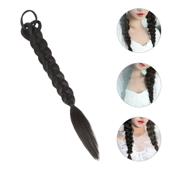 ifundom Hair Braid Extensions for Women Long Braided Ponytail Extension Chic Design 1Pcs