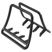 Adjustable Vertical Laptop Stand, Black Notebook & Tablet Holder Storage Rack