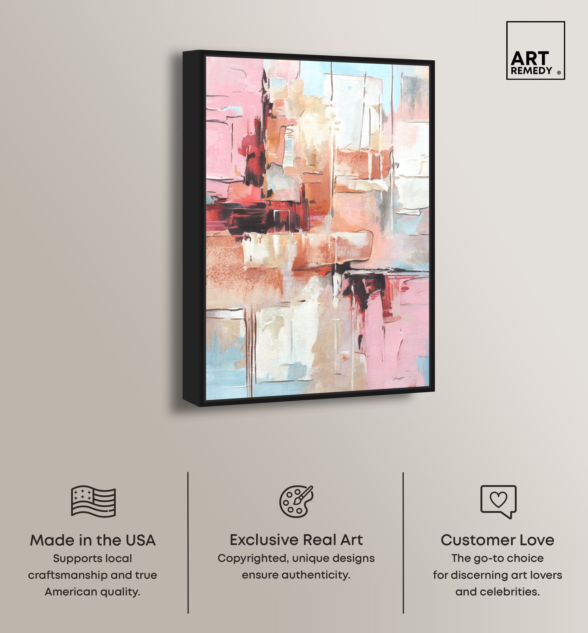 Sneaker Head Couple 13 in x 19 in Framed Painting Art Prints, by Wynwood Studio