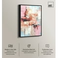 thumbnail image 2 of Dear Reminder Boho Elegant Abstract Canvas Wall Art by Art Remedy, Black Floater Frame, 10"x15", 2 of 7