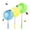 3 Pack, variant on Telescopic Butterfly Fishing Nets for people Catching Insect Net Outdoor Tools for Catching Bugs Fish Insect Ladybird, Extendable 34 Inches and Anti Slip Grip