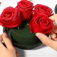 thumbnail image 2 of Bewildely 30 piezas PP resina flor suelo DIY decorativo cilíndrico hogar balcón planta flores barro espuma Accesorios Jardín y Patio, 2 of 6