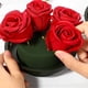 thumbnail image 5 of Inteprter 30 piezas PP resina flor suelo DIY decorativo cilíndrico hogar balcón planta flores barro espuma Accesorios Jardín y Patio, 5 of 6