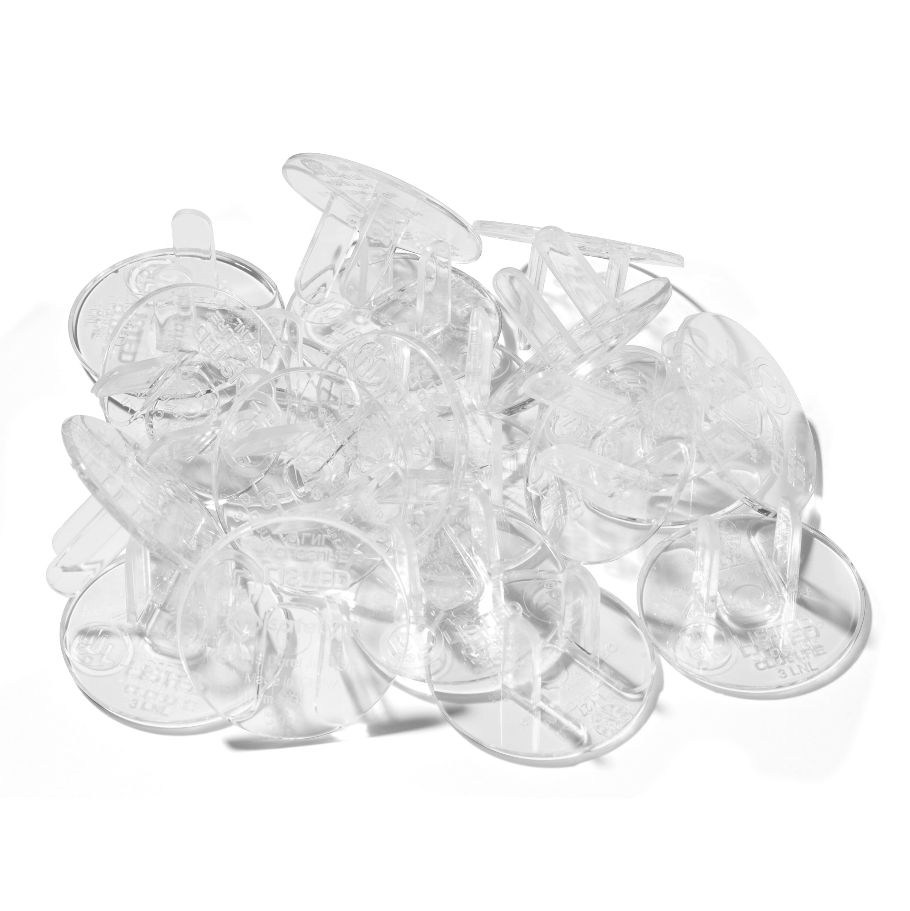 (3 pack) Safety 1st Ultra Clear Plug Protectors (20pk), Clear, Toddler